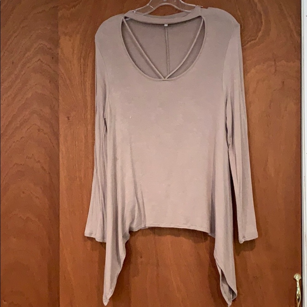 Charlotte Russe flowy top